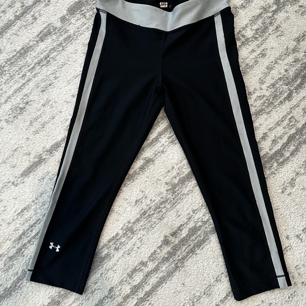 Under Armour Women’s Black and Gray Bottoms